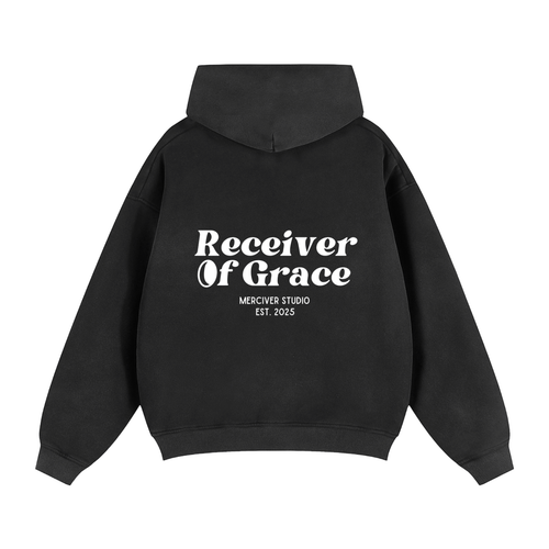 Receiver of Grace Washed Zip Hoodie