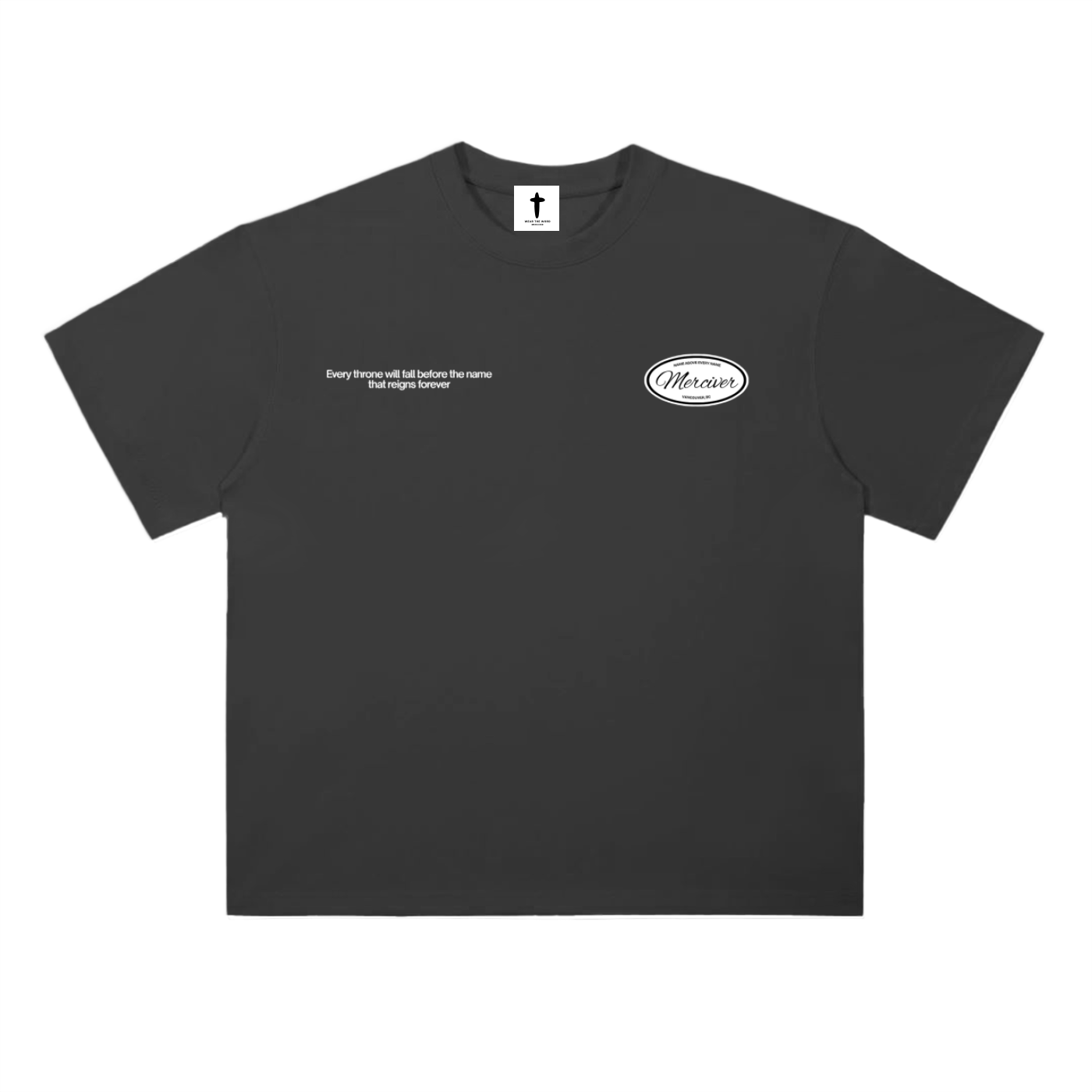 "Jesus" Heavyweight Tee - White