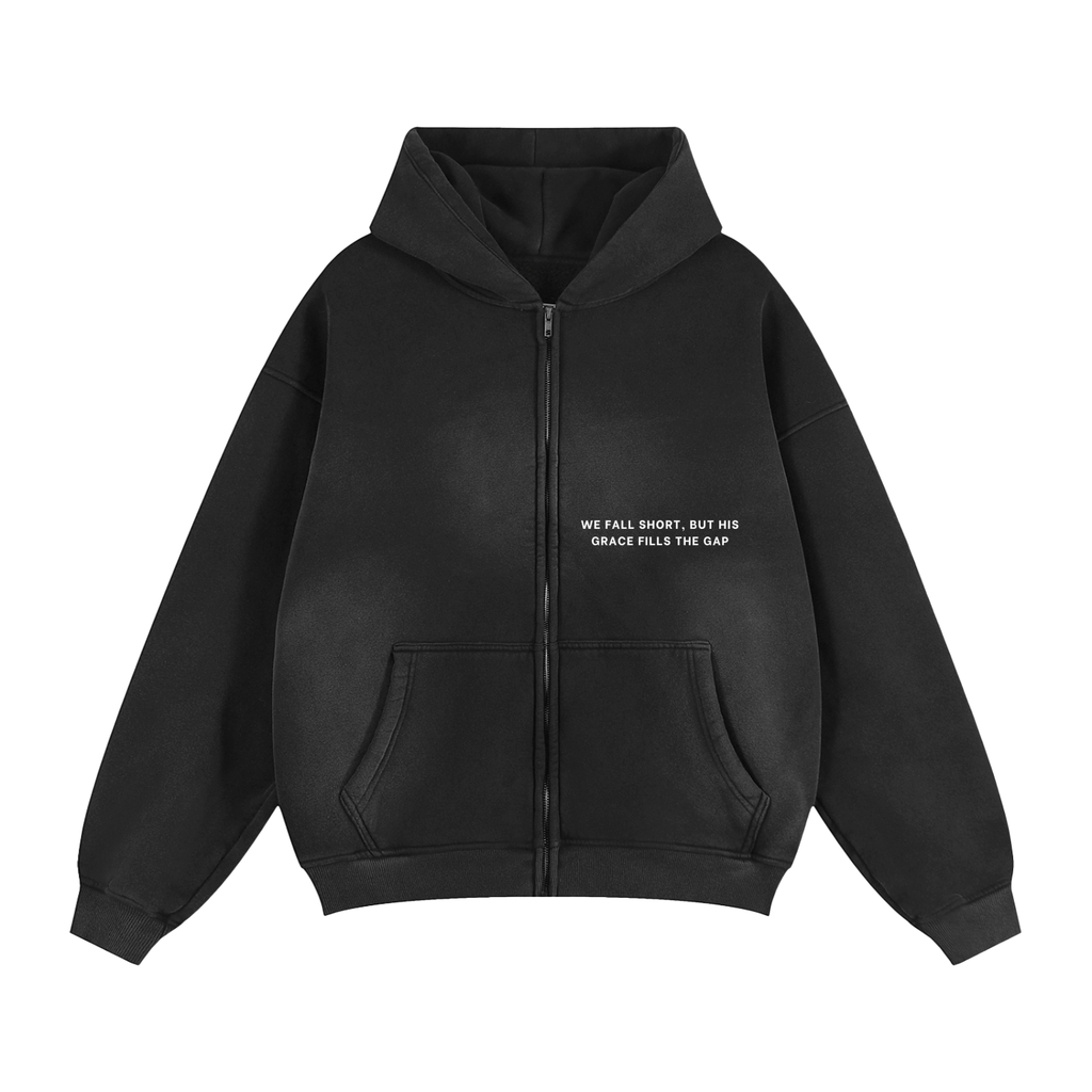 Receiver of Grace Washed Zip Hoodie