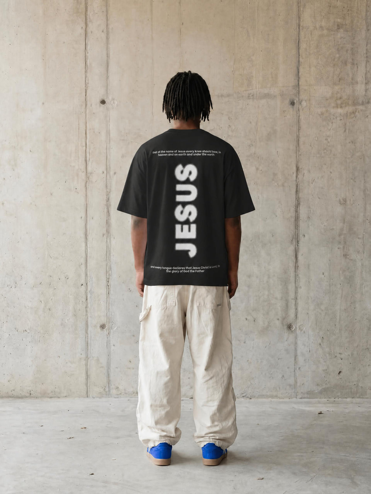 "Jesus" Heavyweight Tee - Black