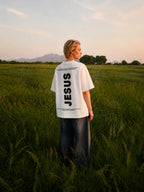 "Jesus" Heavyweight Tee - White