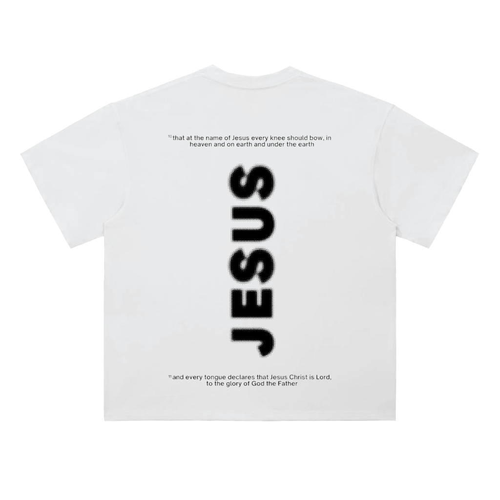"Jesus" Heavyweight Tee - White