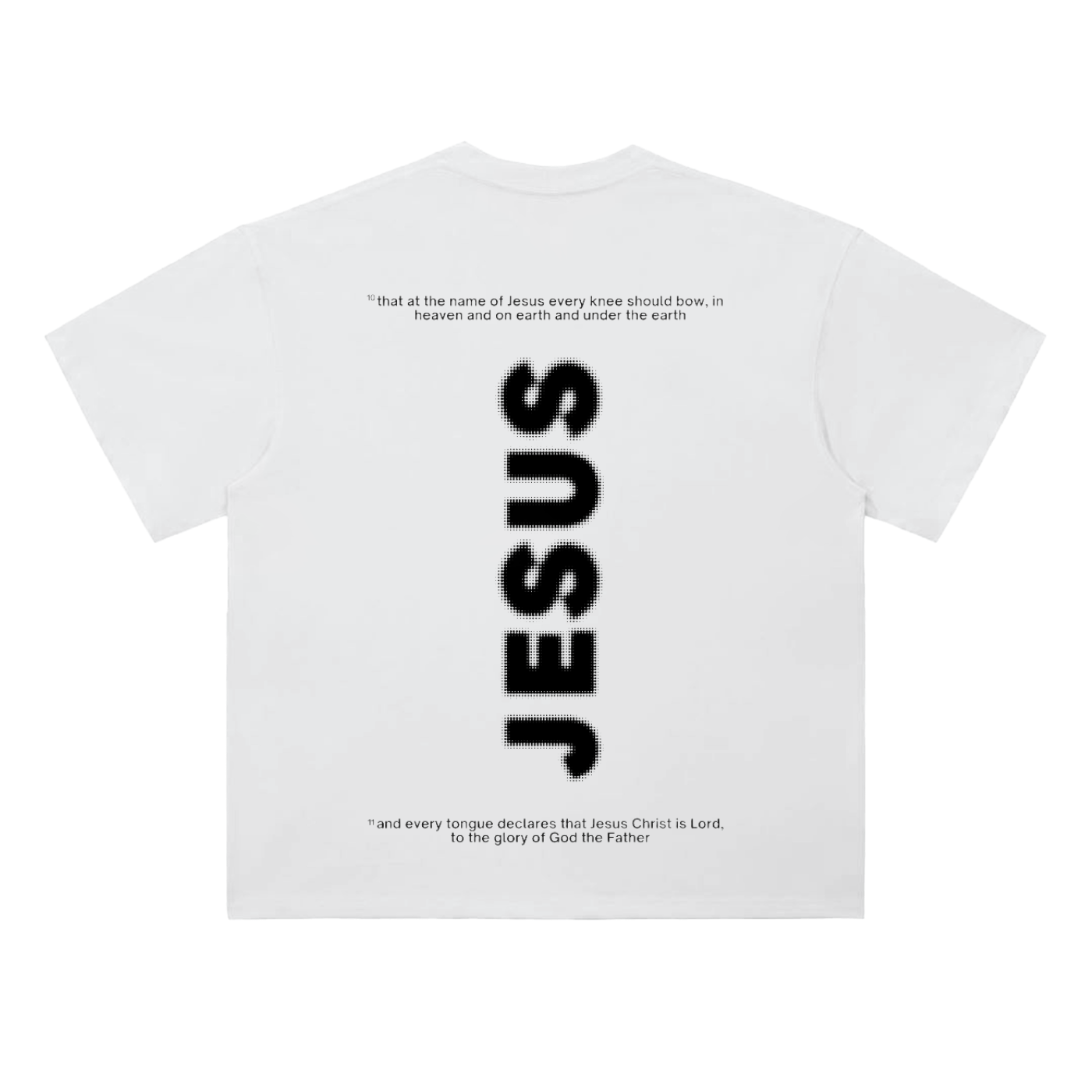 "Jesus" Heavyweight Tee - White
