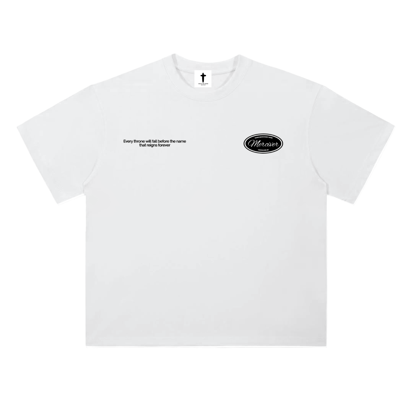 "Jesus" Heavyweight Tee - White