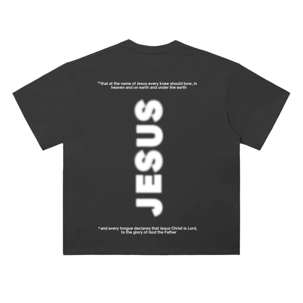 “Jesus” Heavyweight Tee - Black